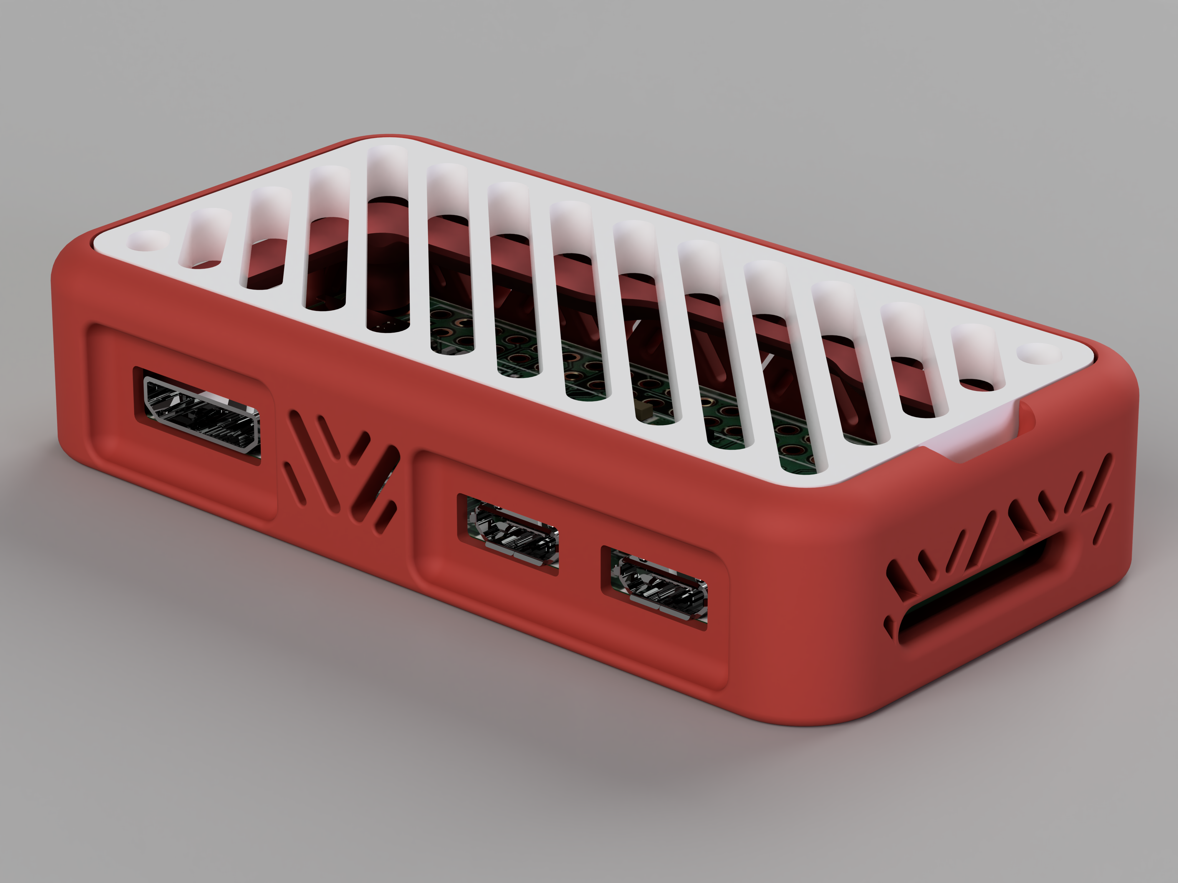 Miniatura 6 do modelo 3D Raspberry Pi Zero case/Zero W case/Zero 2 W case (2h print)