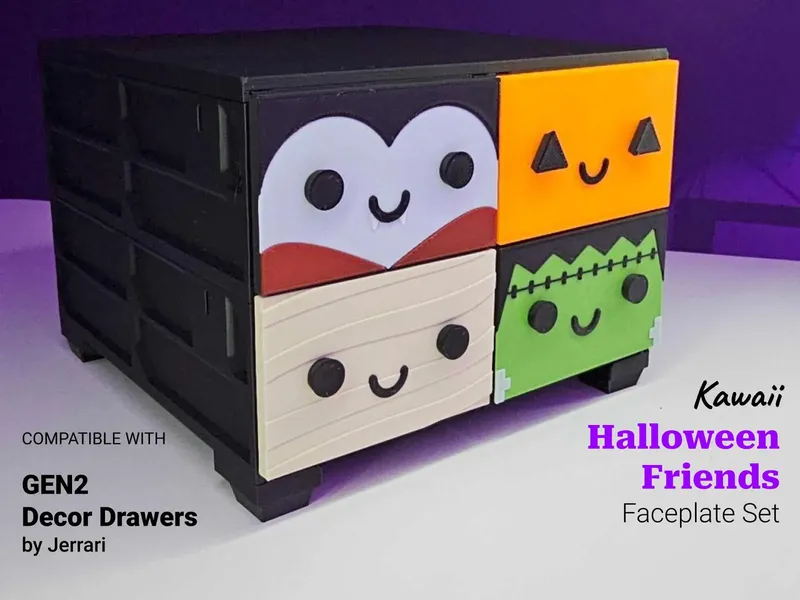 GEN2 1x1 Decor Single Drawer - LARGE by Jerrari | Download free STL ...