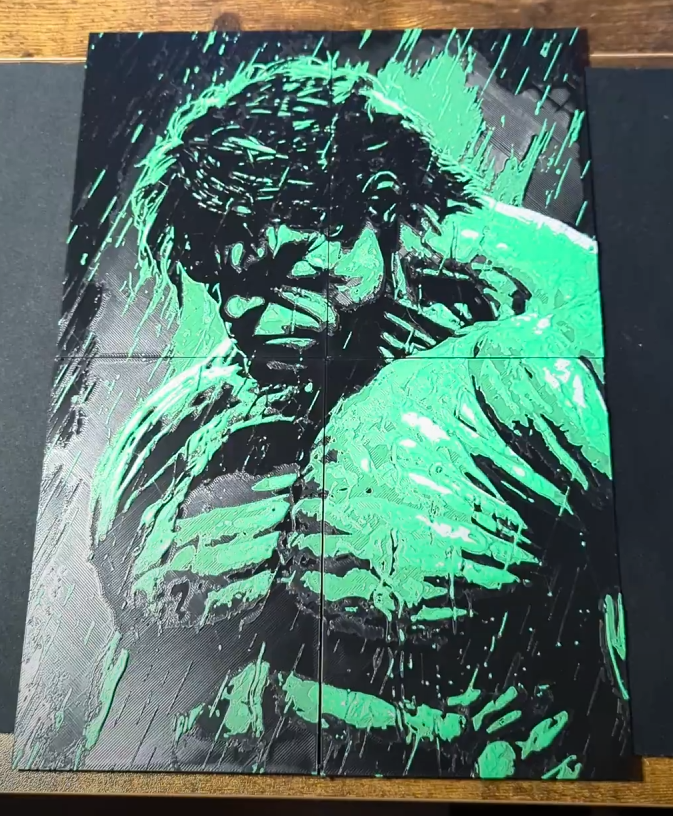 Incredible Hulk Hue Forge (Multi-Print)