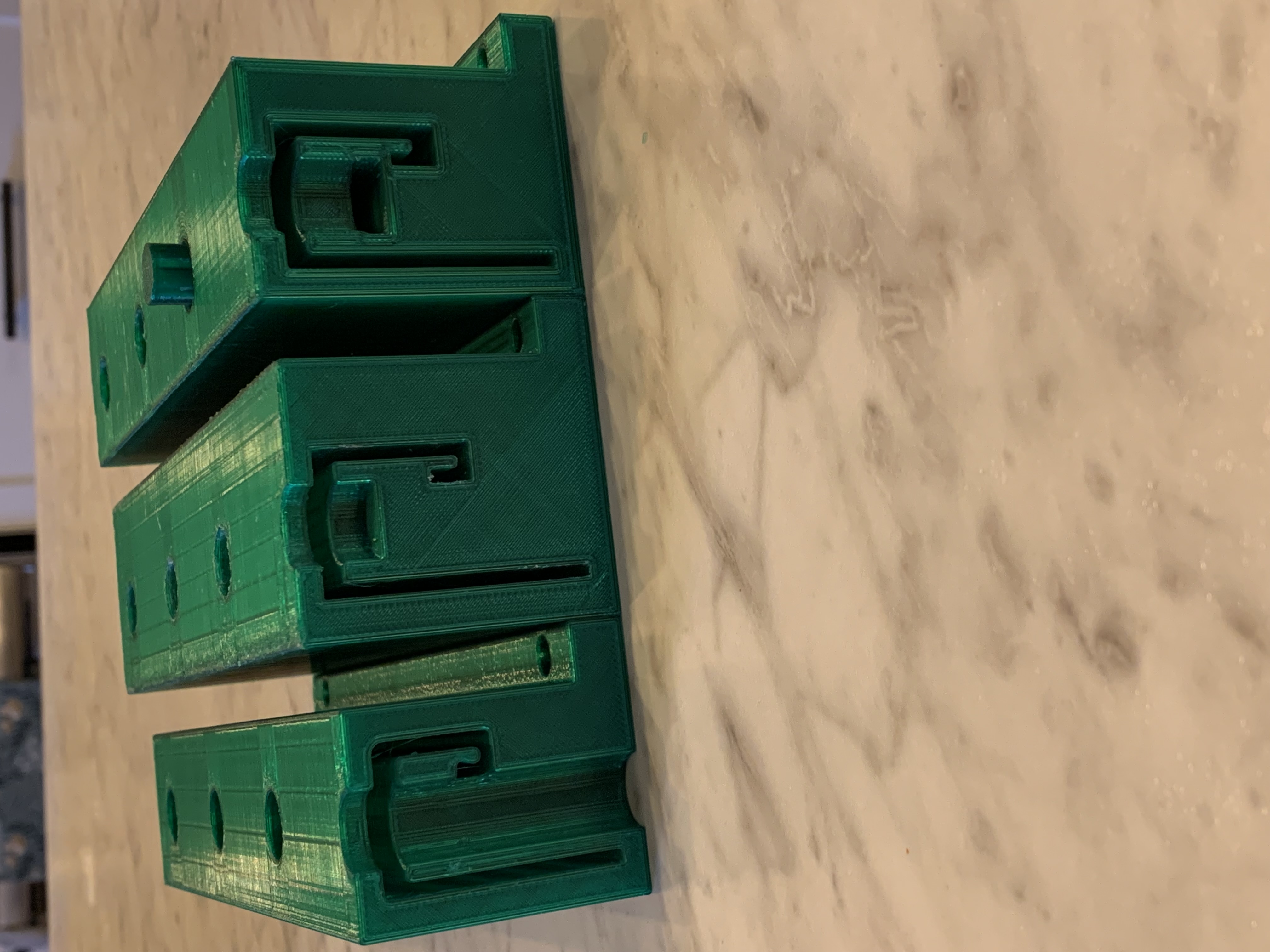 5/8" Vinyl J channel (Mitten) jig for 12mm RGB Pixels