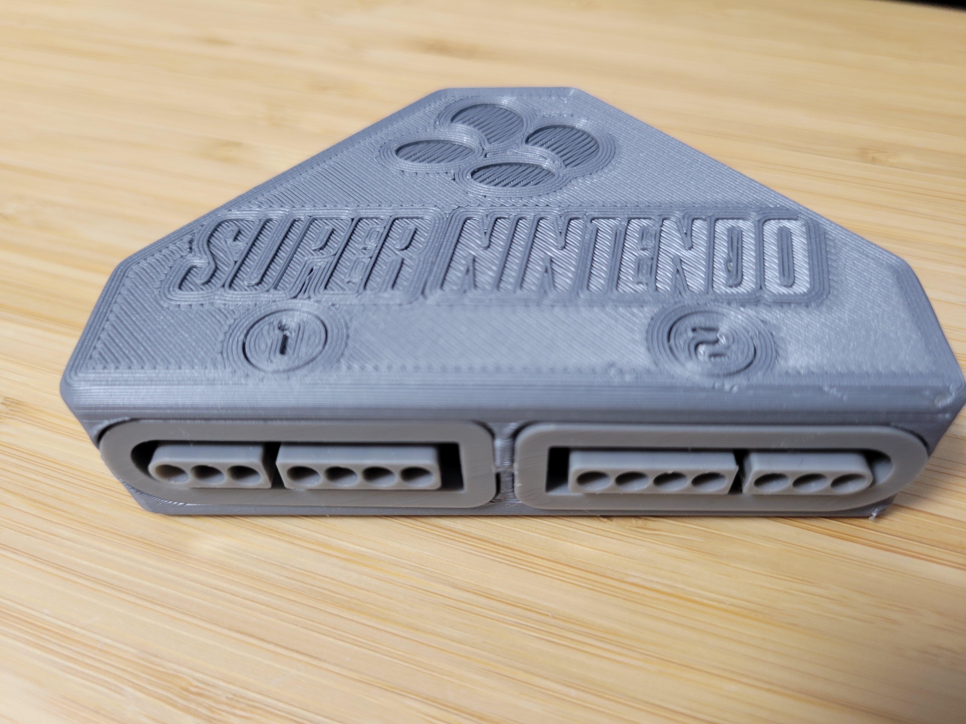 Arduino USB-C 2-player SNES Adapter (Daemonbite) Case