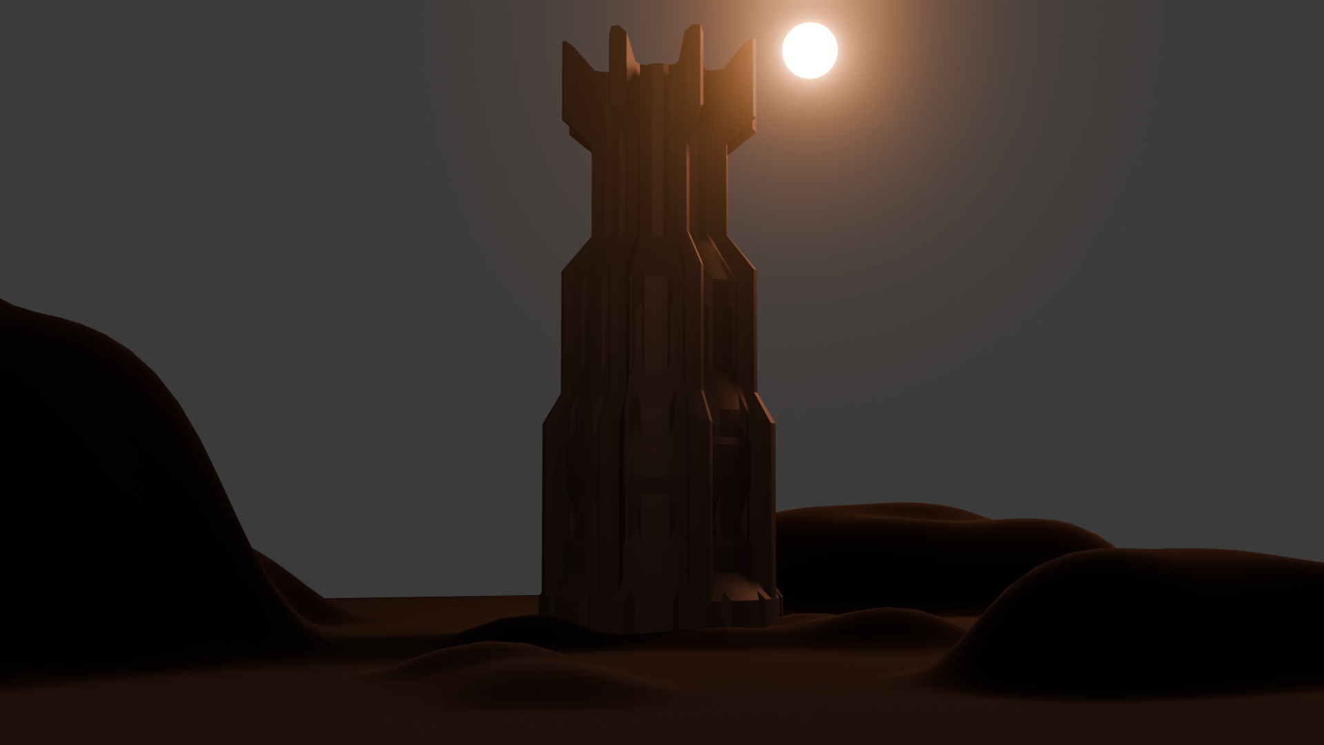 Outpost Tower Miniature No Supports By T 3D Download Free STL Model outpost-tower-miniature-no-supports-by-t-3d-download-free-stl-model