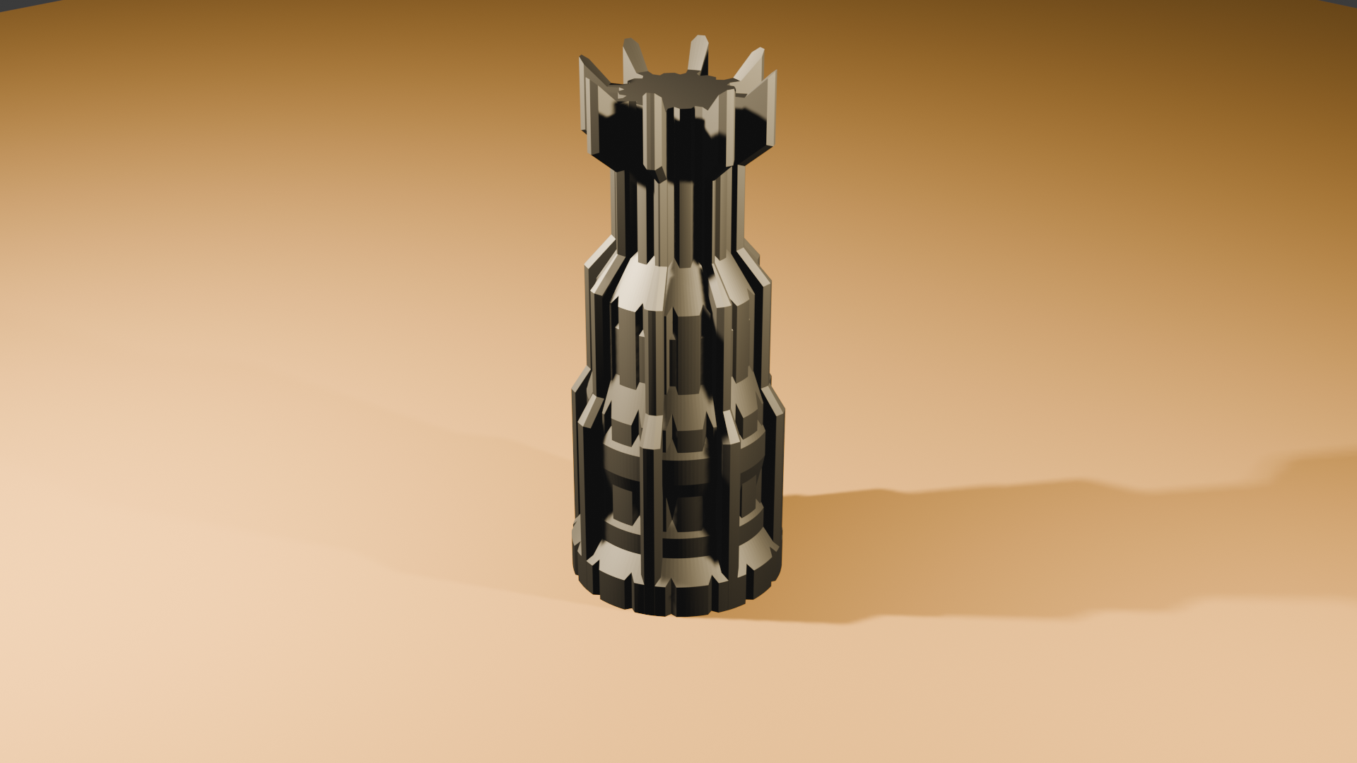 Outpost Tower Miniature No Supports By T 3D Download Free STL Model outpost-tower-miniature-no-supports-by-t-3d-download-free-stl-model