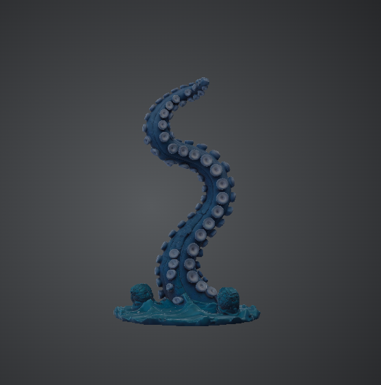 Rising Sea Tentacle – Ocean Monster