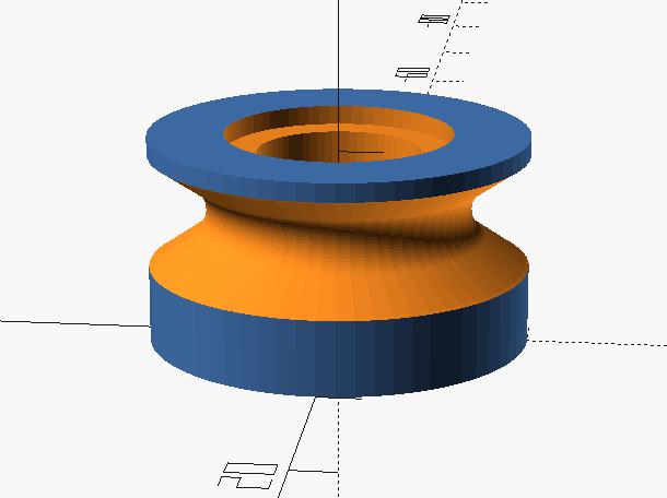 Customisable Roller OpenSCAD