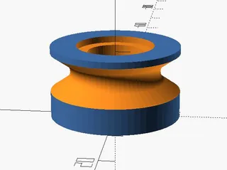 Customisable Roller OpenSCAD