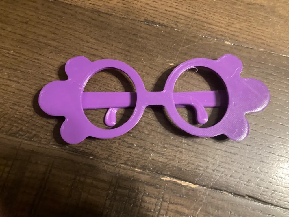 Adult Sized Bluey Granny Glasses by thedude386 | Download free STL ...