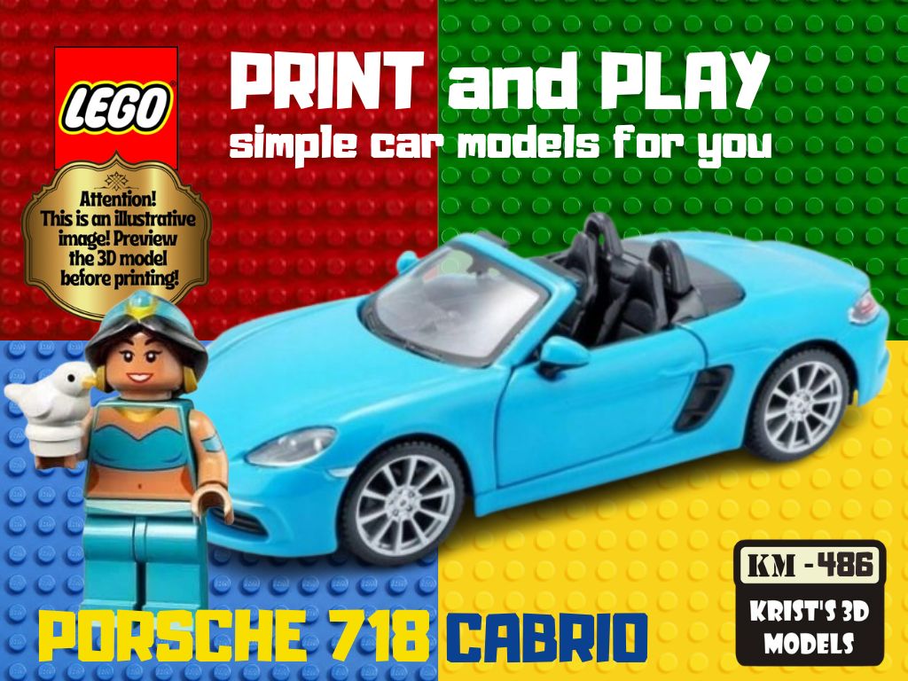LEGO PORSCHE 718 CABRIO