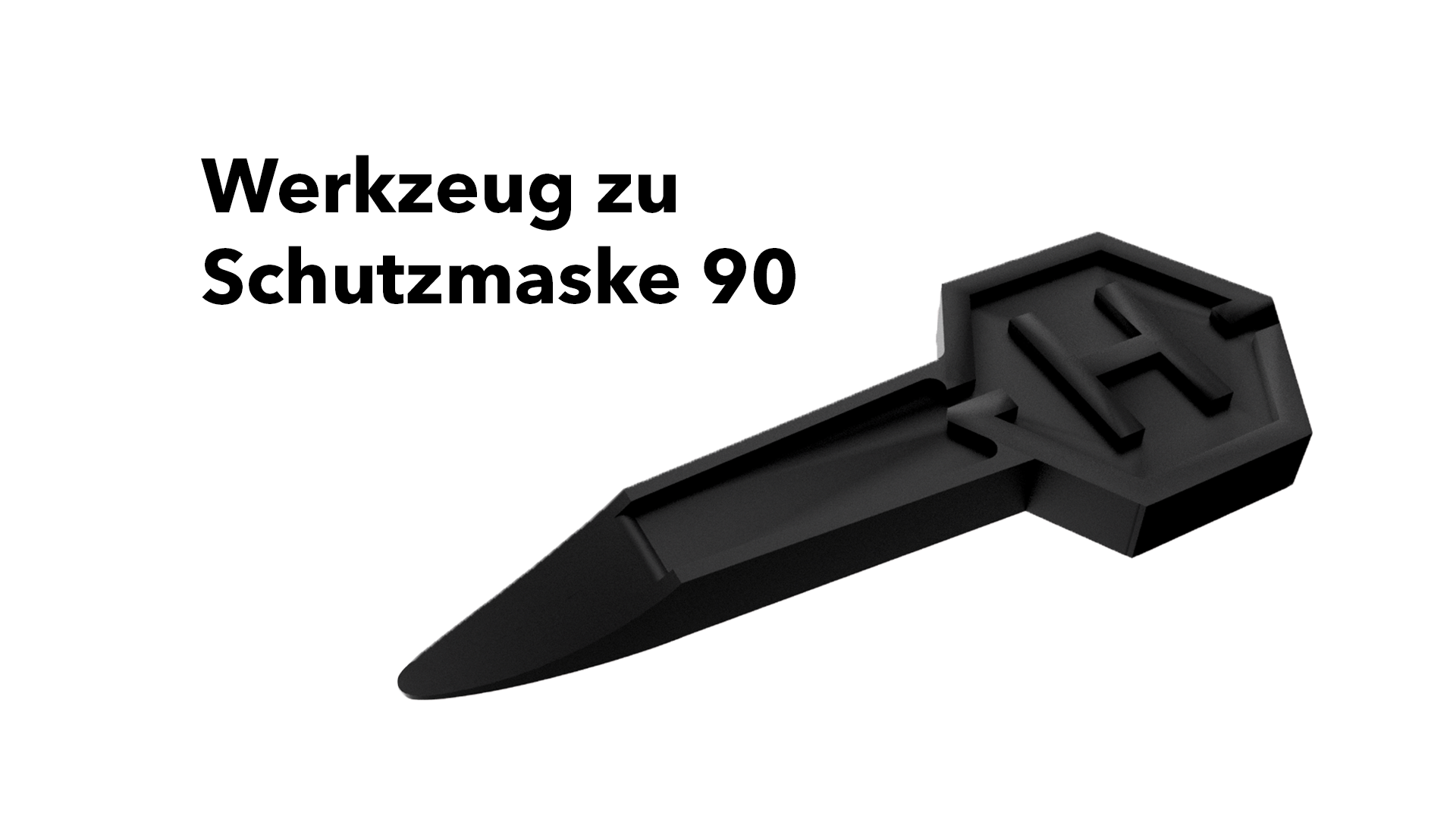 Werkzeug zu Schutzmaske 90