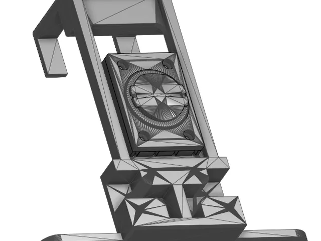 DJI RC holder, with Garmin locking mechanism