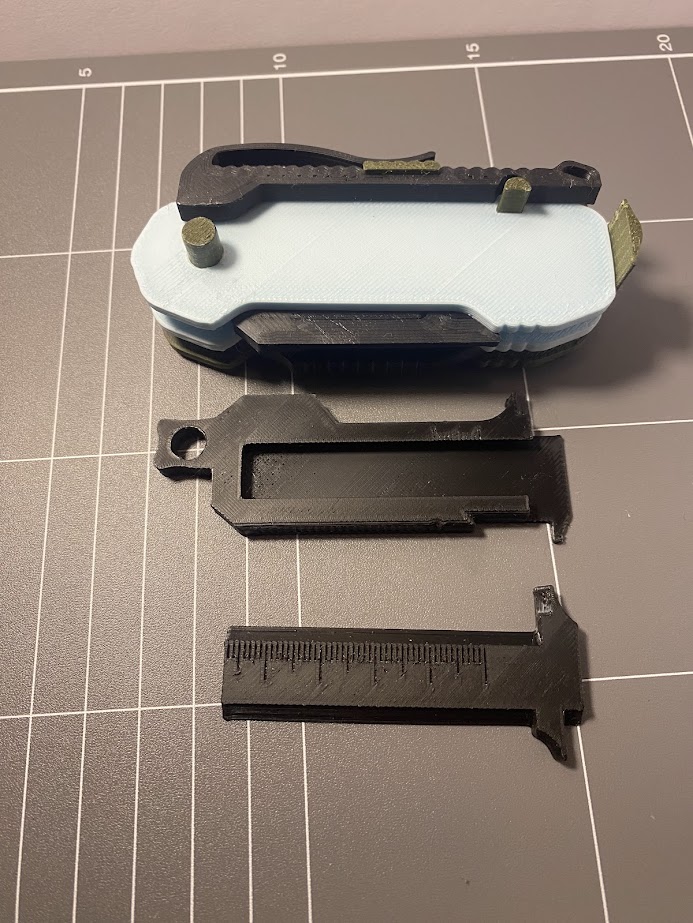 Miniatura 7 do modelo 3D FOLDX - Foldable Multi-Tool - Mini Caliper Tool-head