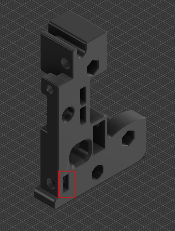 Endstop & Nut mod for Voron 2.4r1 mgn9 CW2 X carriage
