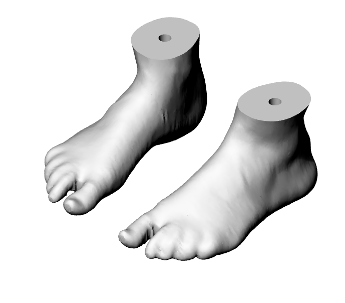 Meshlicious PC case feet