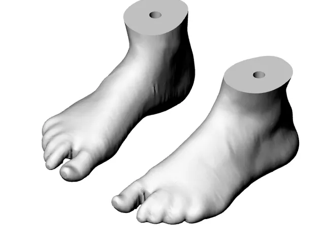 Meshlicious PC case feet