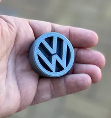 VW logo 40mm by 4sStylZ, Download free STL model