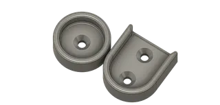 Wall mount for pole (broom pole)