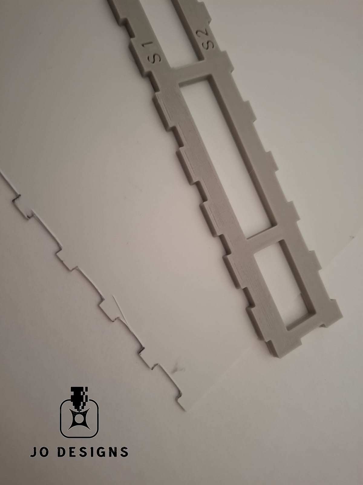 Miniatura 3 do modelo 3D Square joint stencil