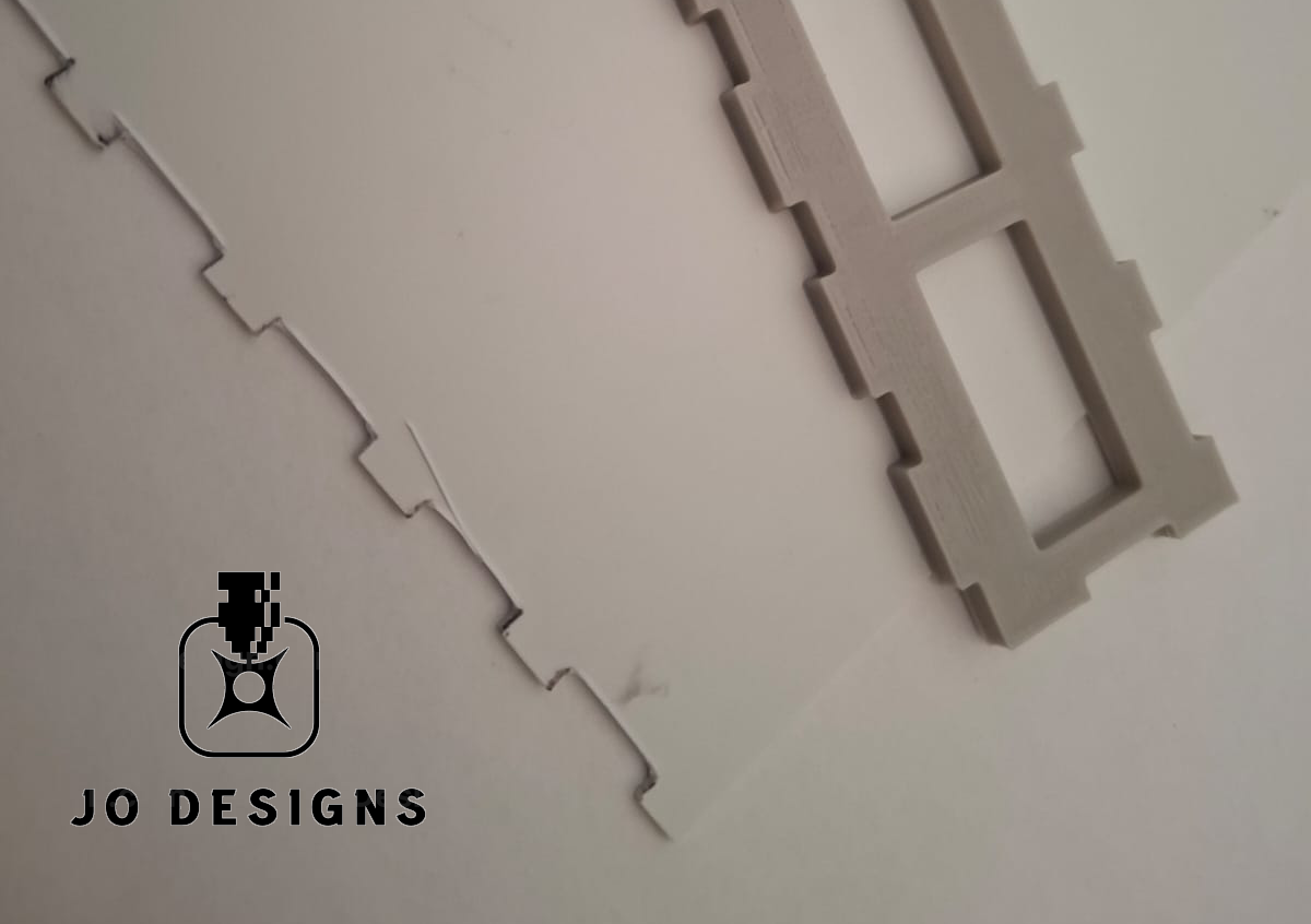 Square joint stencil