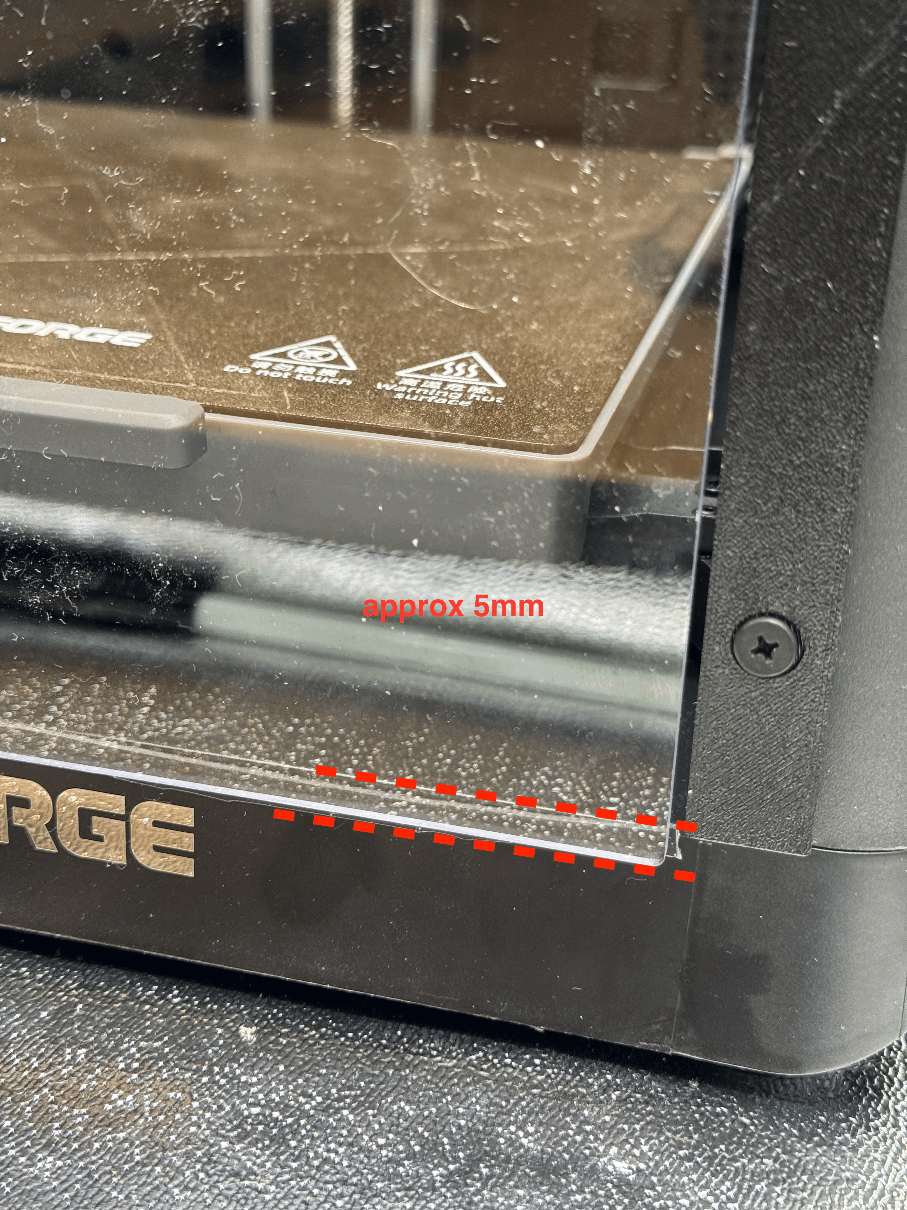 Flashforge AD5M Minimal Enclosure by Kuangming Qin | Download free