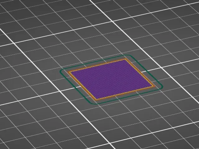 single 30mm level square