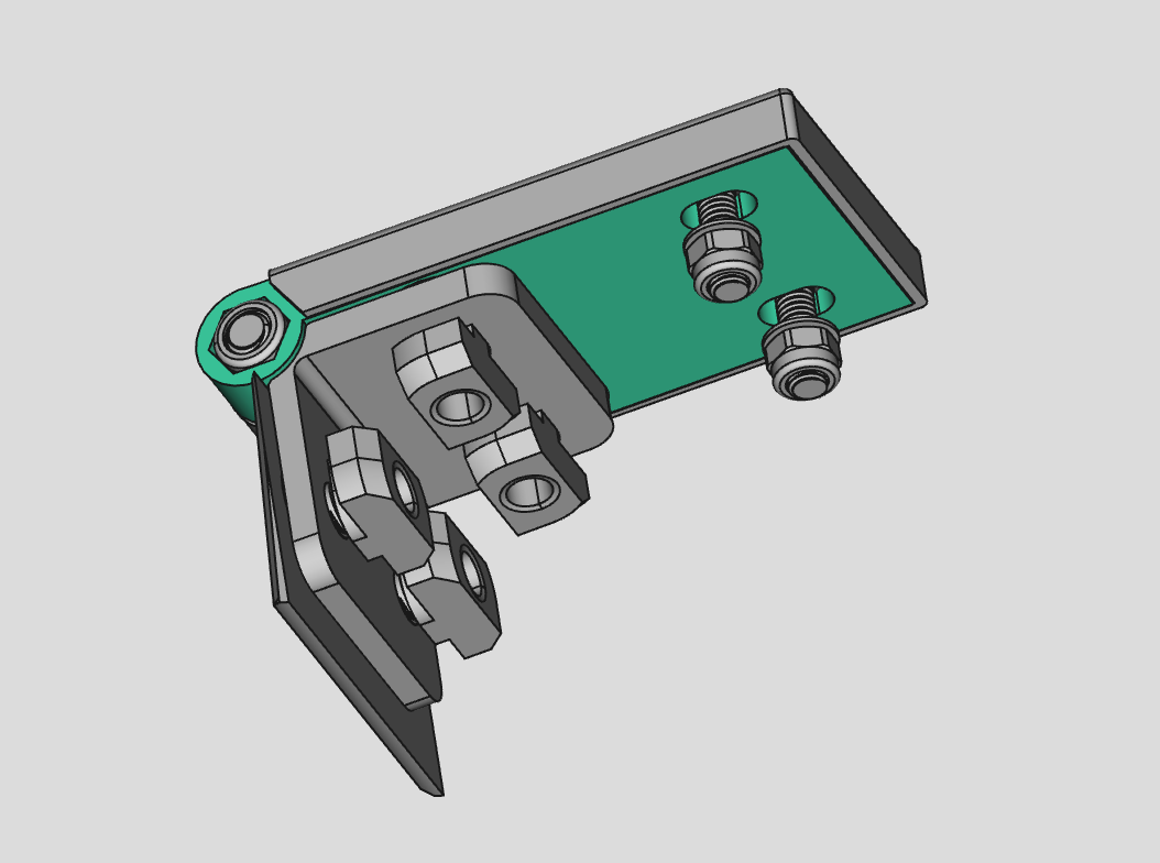 Hinges for split doors for V-Core 4 — miniatura 6