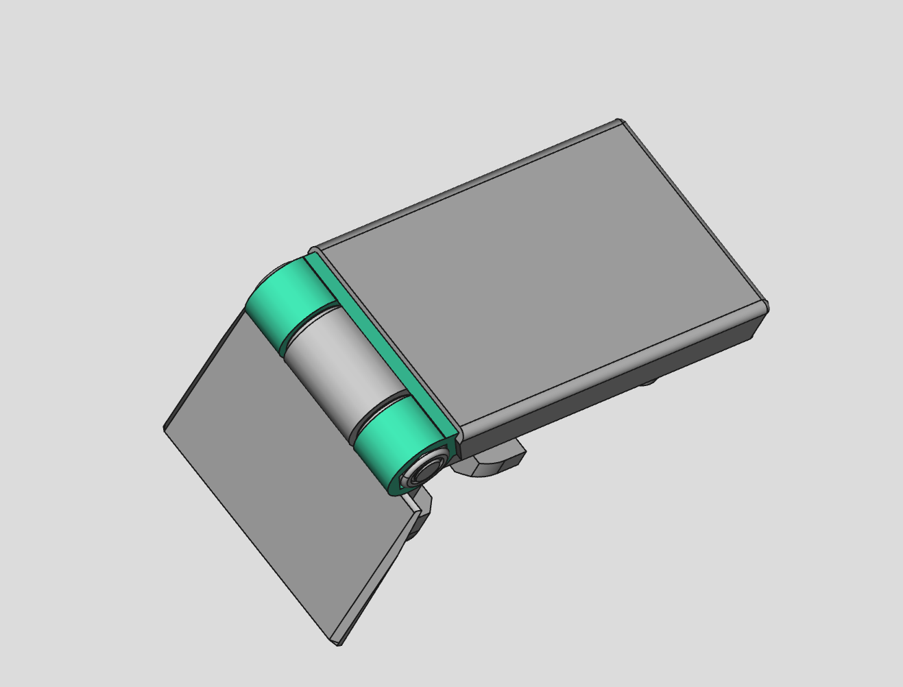 Hinges for split doors for V-Core 4 — miniatura 5