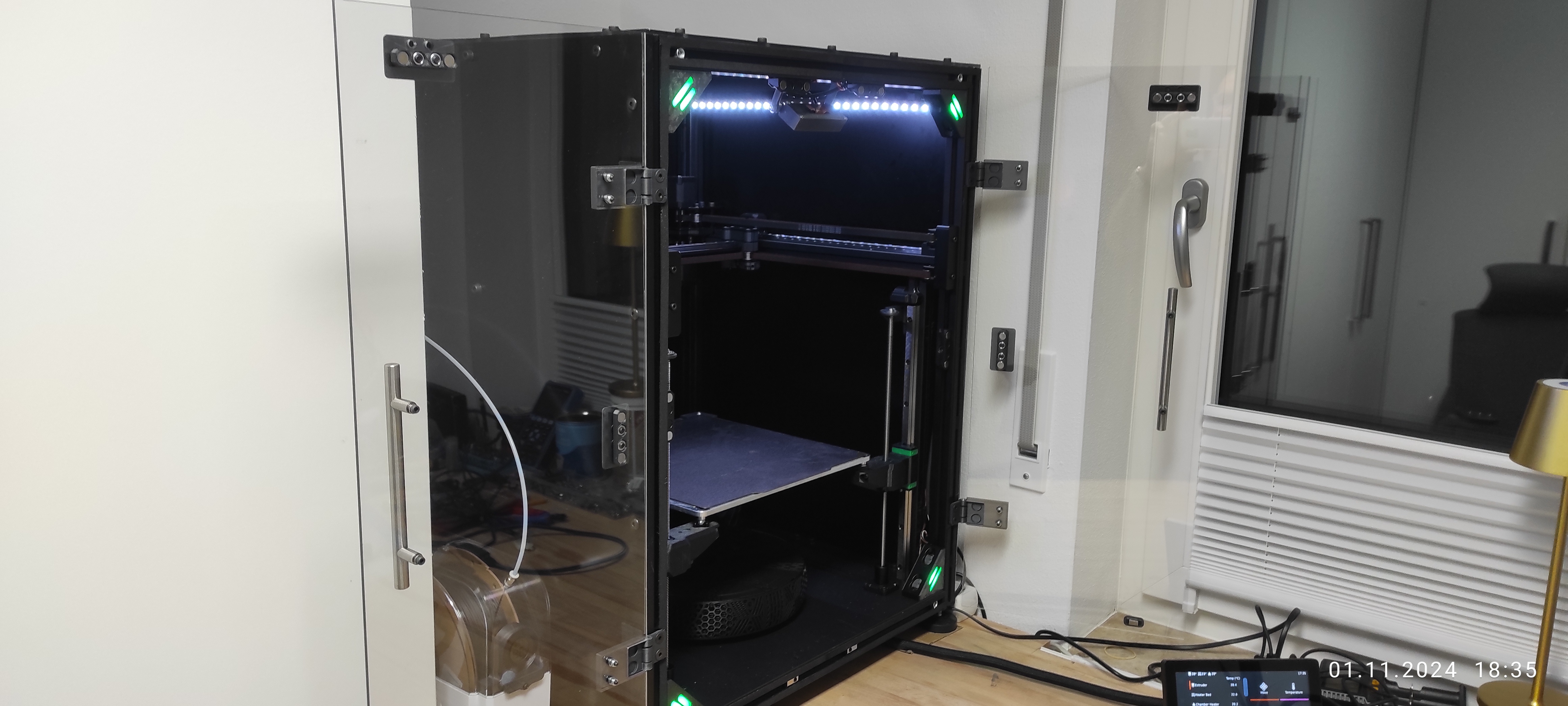 Hinges for split doors for V-Core 4 — miniatura 3