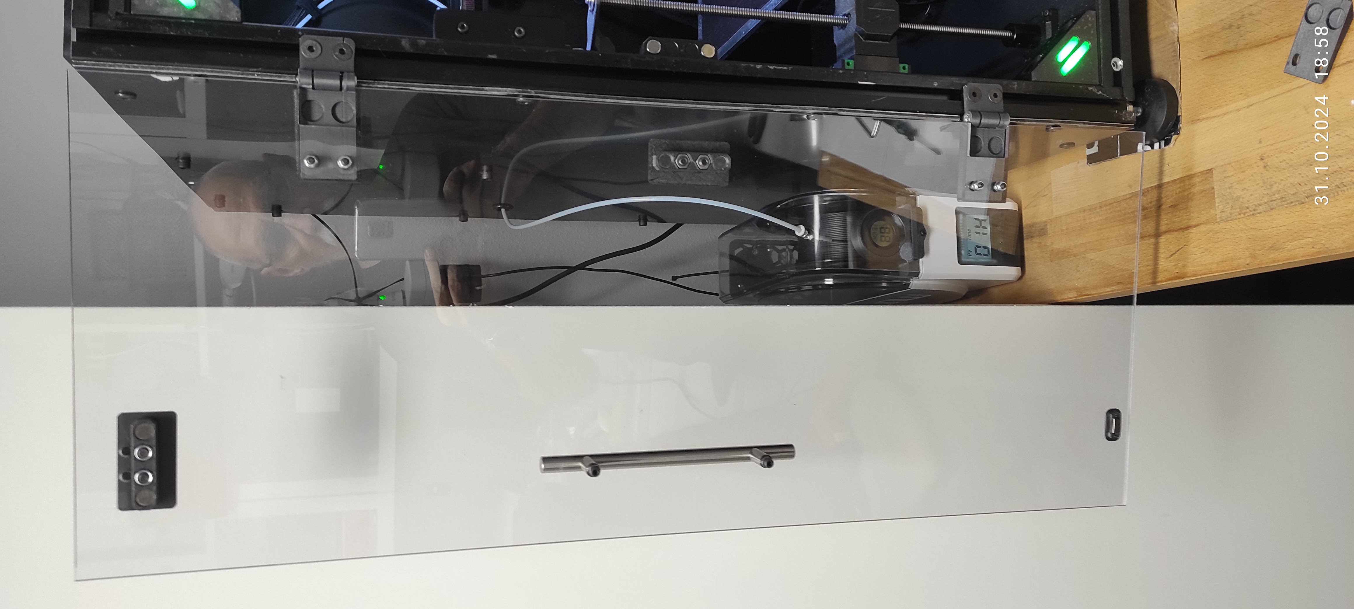 Hinges for split doors for V-Core 4 — miniatura 20