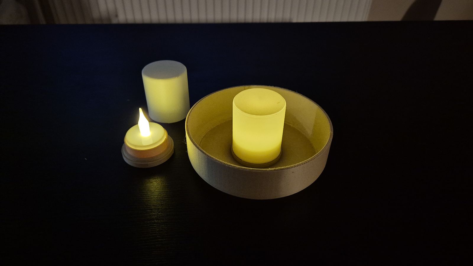 Catch All with tealight