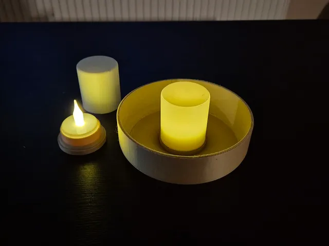 Catch All with tealight