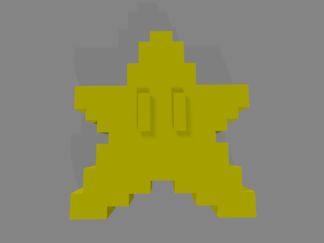 estrella para arbol de mario bros