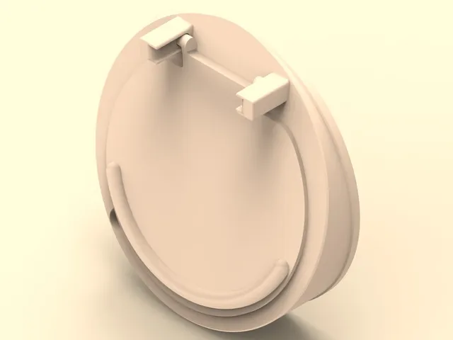 Check valve for AVE VNDC 100 bathroom air extractor - Valvola di non ritorno per aspiratore bagno AVE VNDC 100