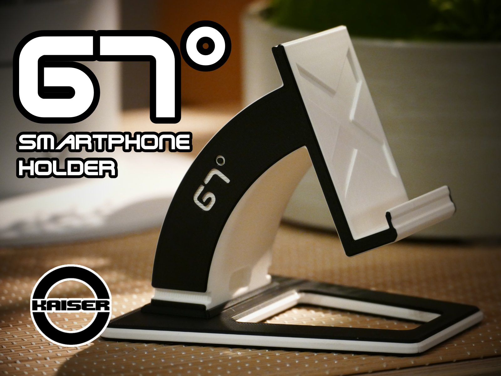 67° - Smartphone holder