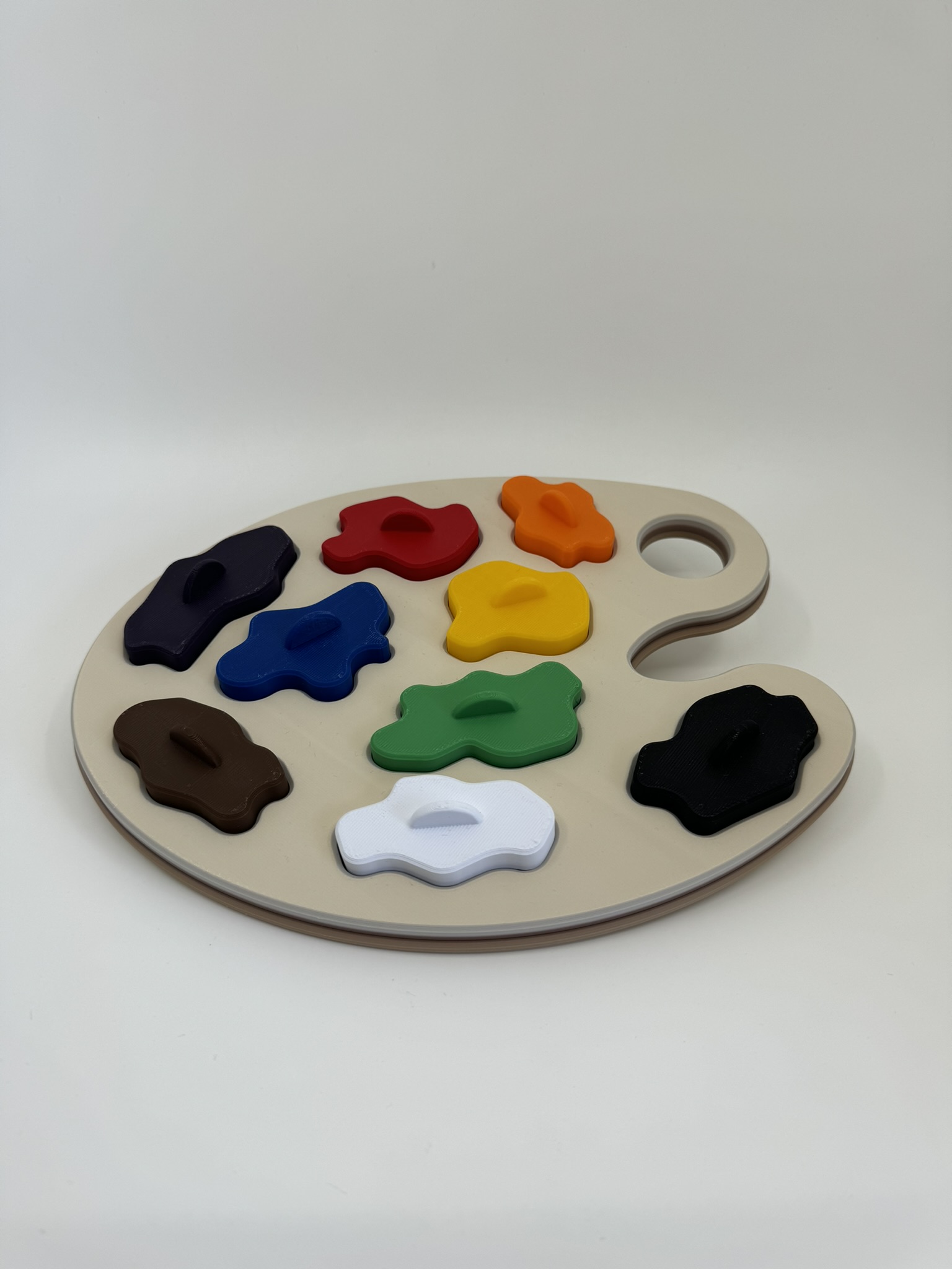 Paint Palette Puzzle