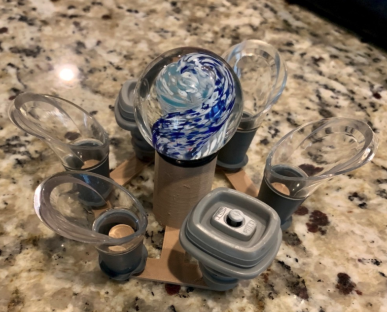 Wine Topper Organizer