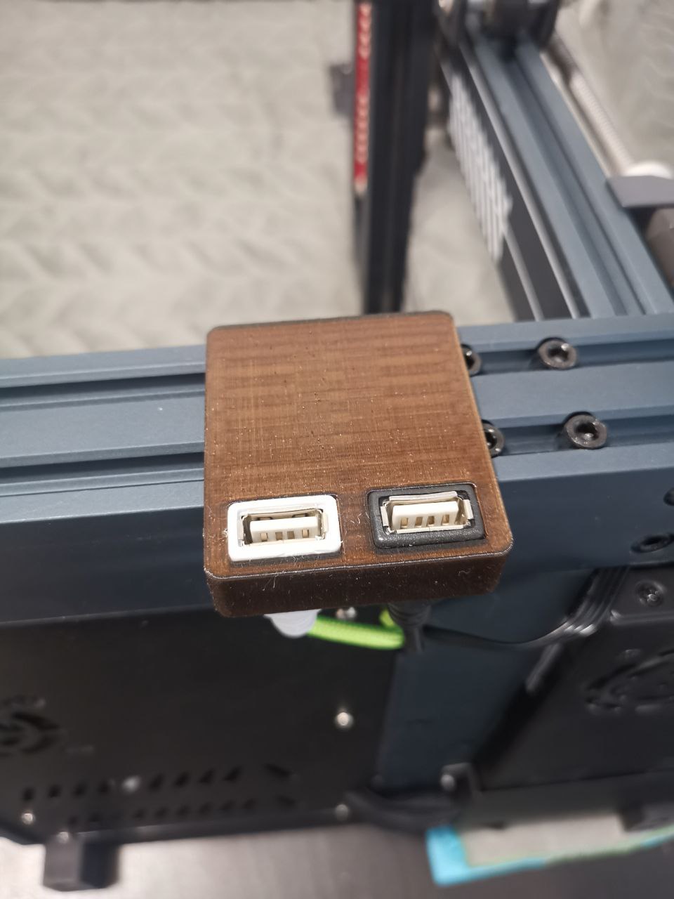 USB Extension Cable Holder for Neptune 3 Pro