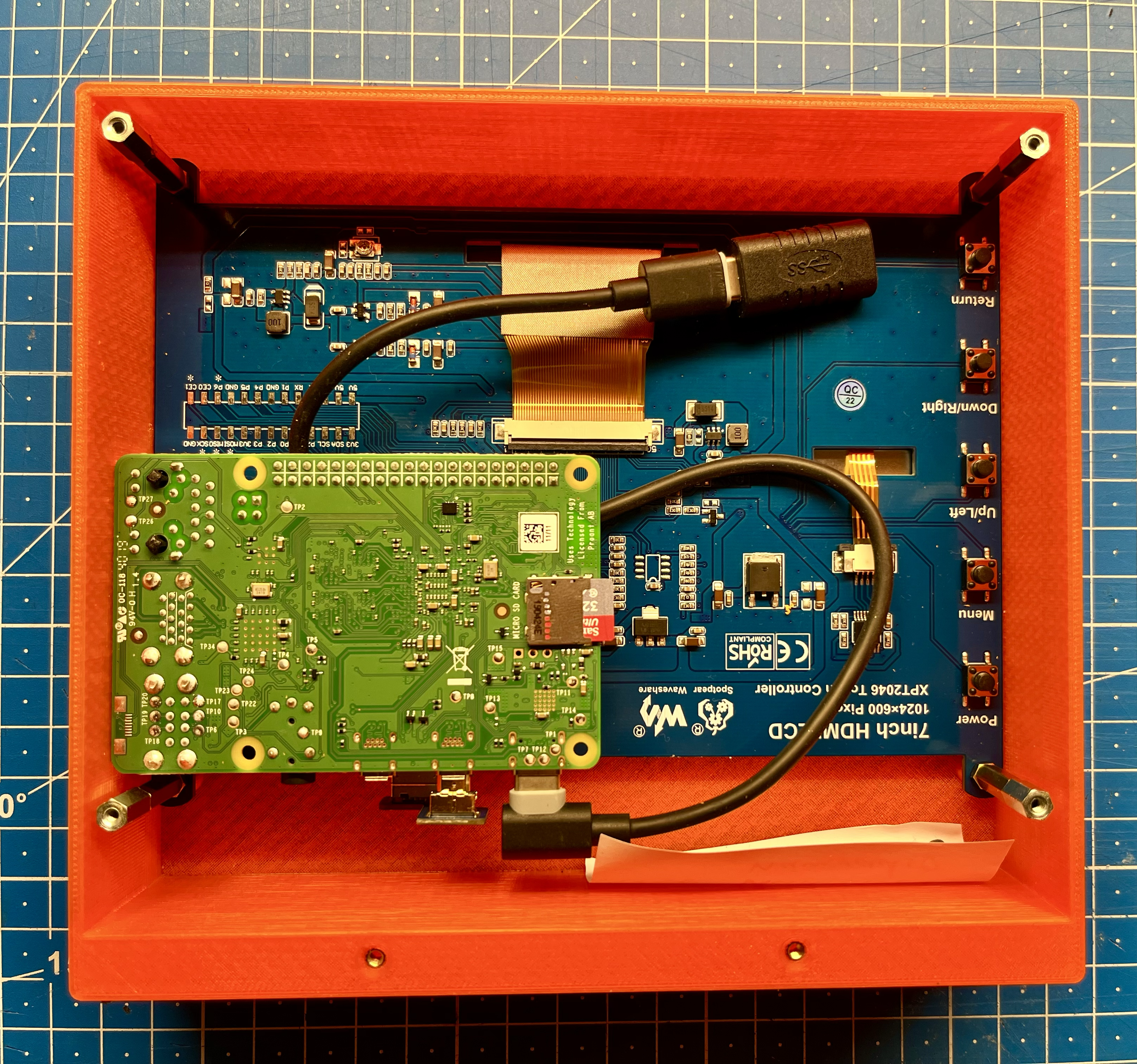 Miniatura 3 do modelo 3D HamClock Case