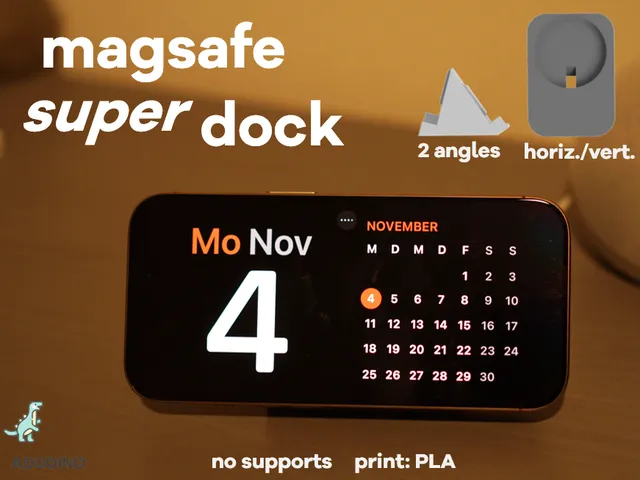 Standby Dock for iPhone - Magsafe Clock Standby Dock (magsafe dock)