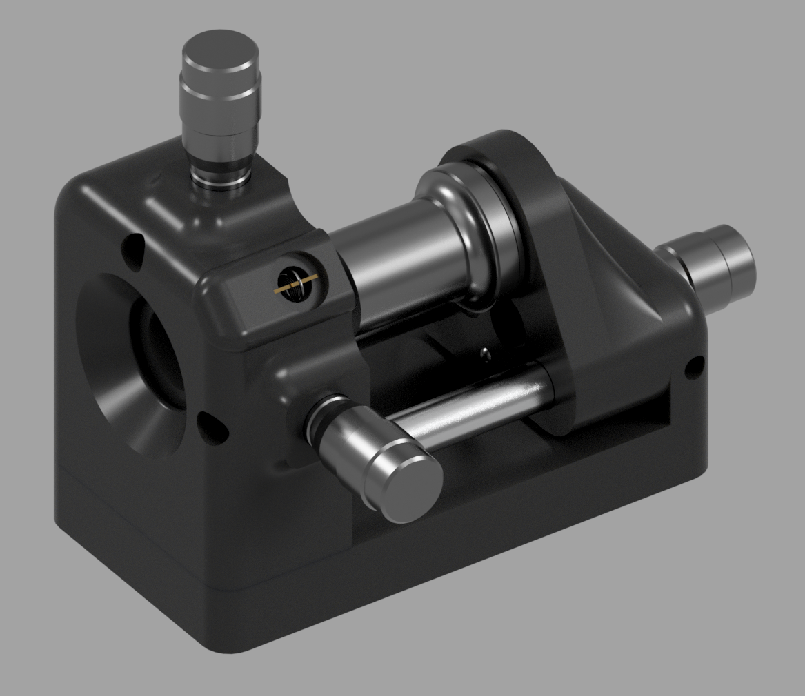 Spatial filter for lasers (3-axis)