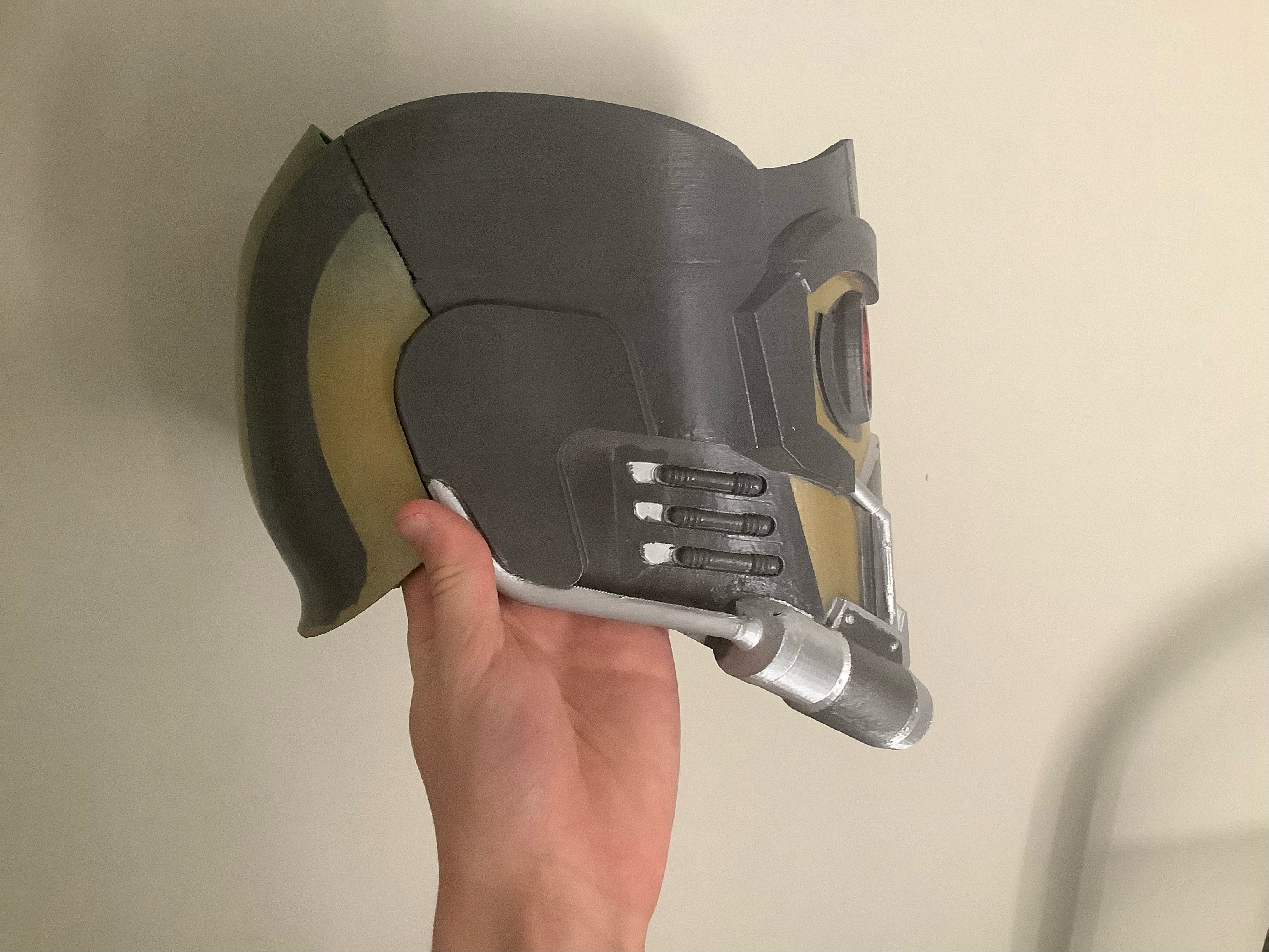 Star Lord Helmet Guardians of the Galaxy Peter Quill Mask by 3D E ...