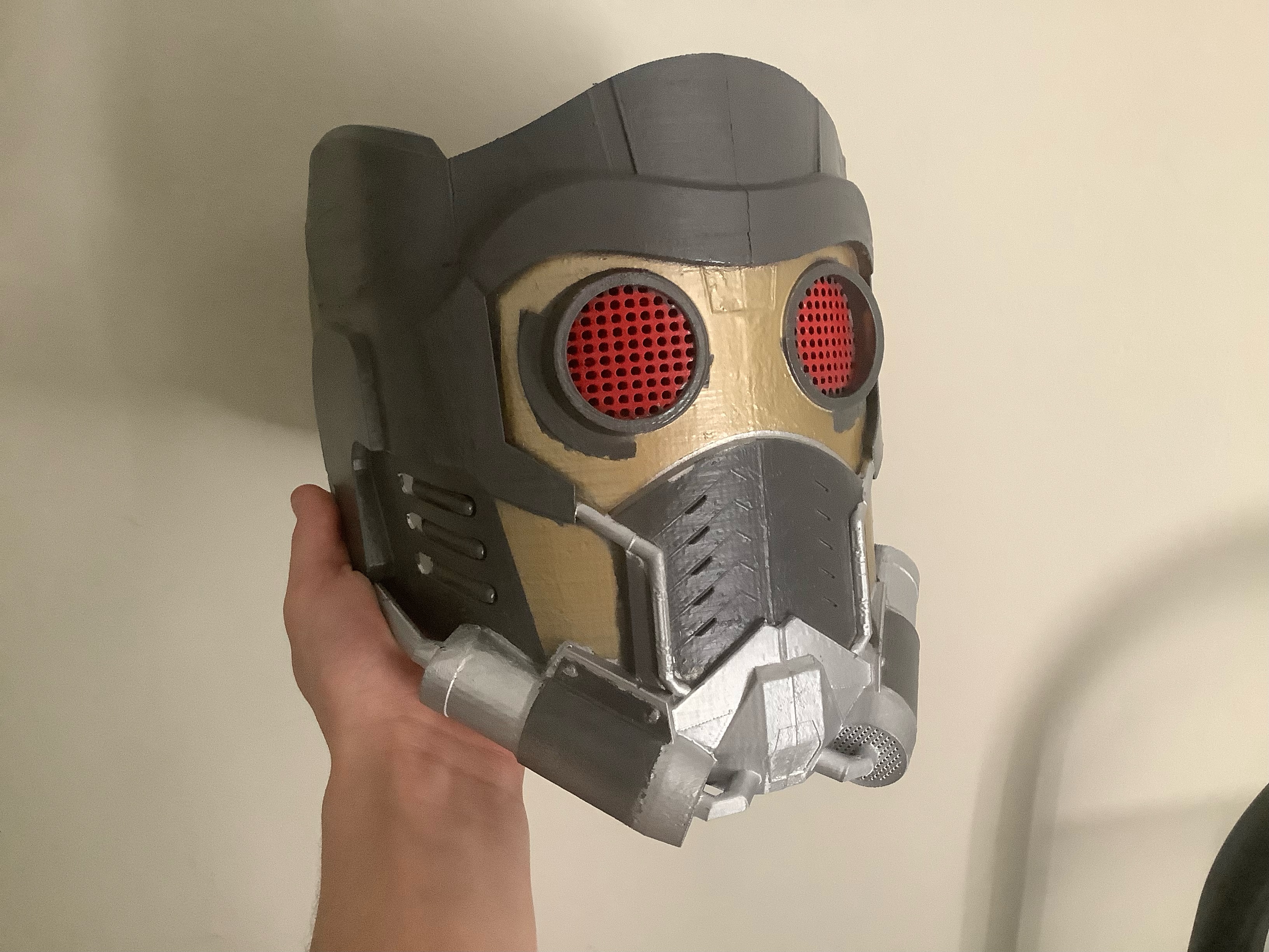 Star Lord Helmet Guardians of the Galaxy Peter Quill Mask by 3D E ...