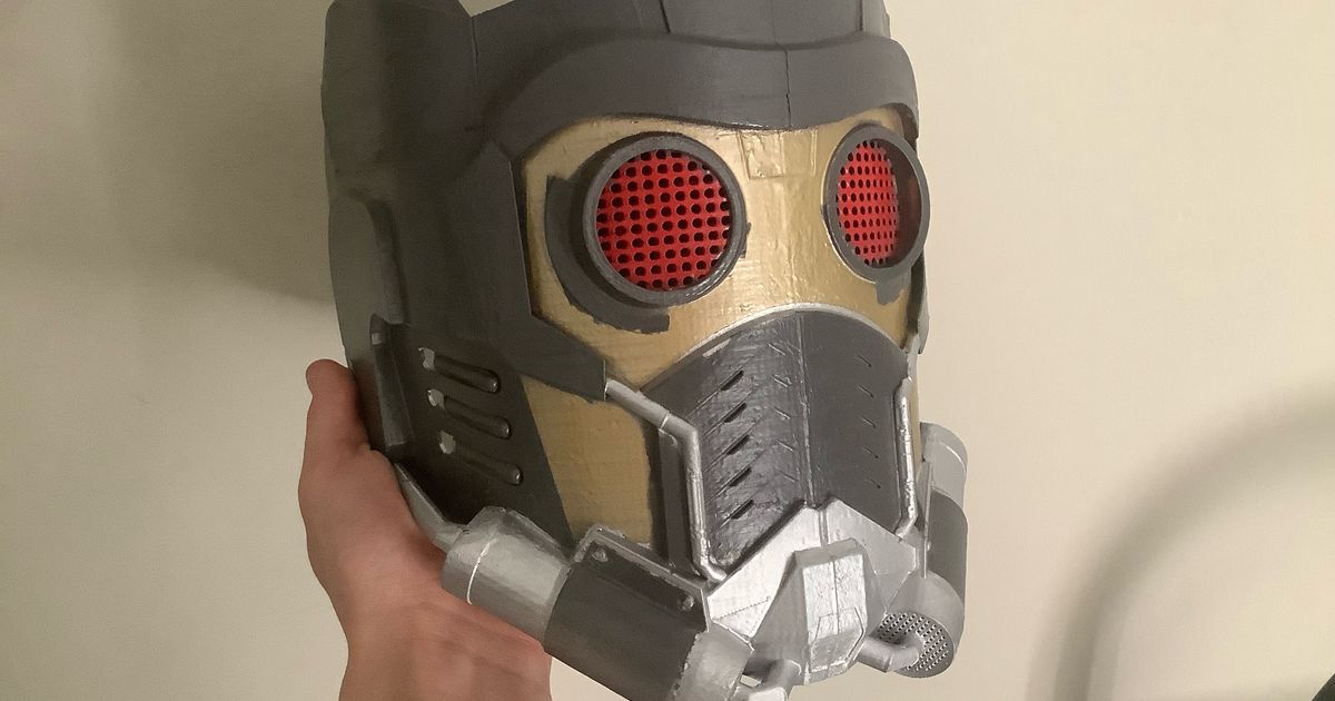 Star Lord Helmet Guardians of the Galaxy Peter Quill Mask by E ...