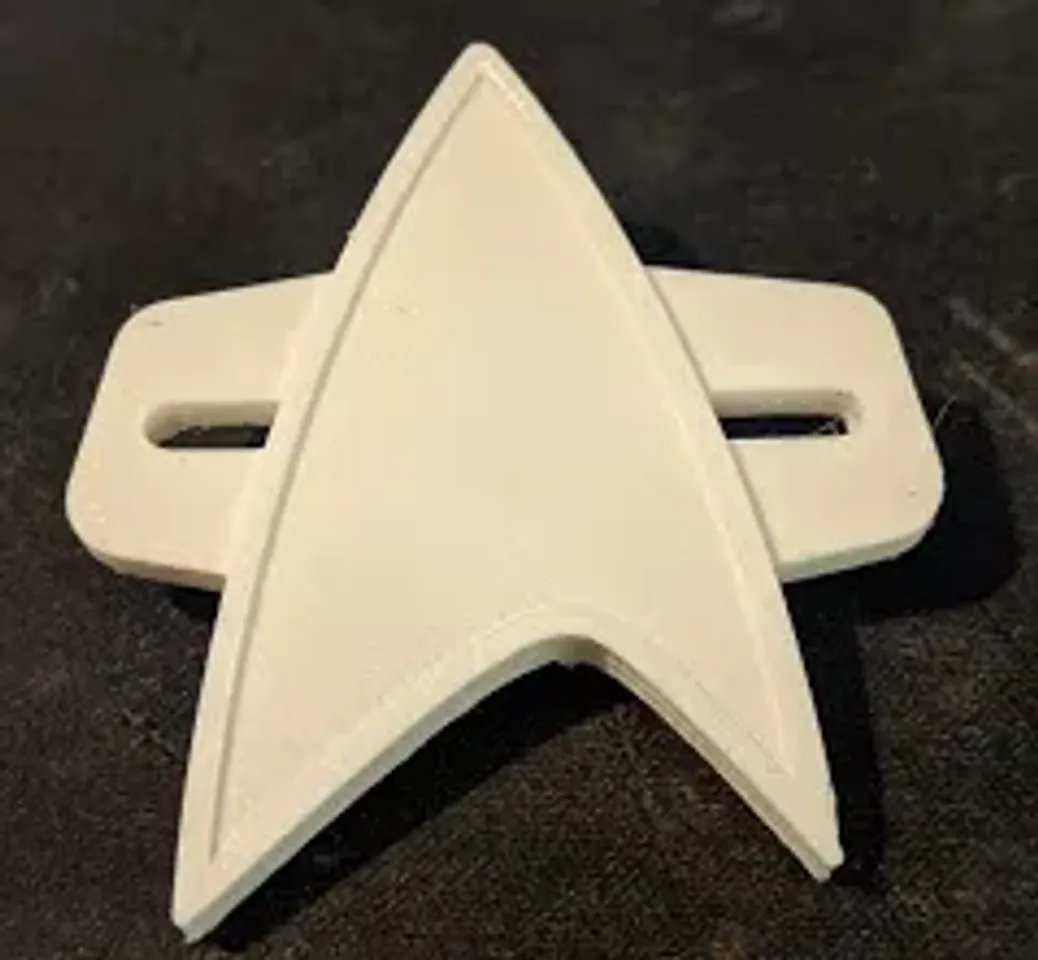 Star Trek: Voyager Starfleet Communicator replica TV series prop