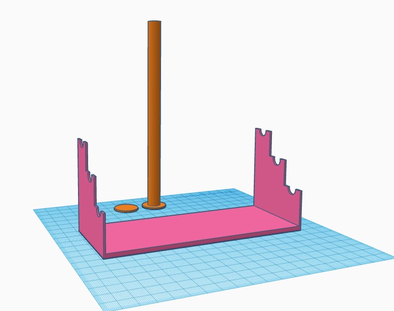 Holder for decorative tape