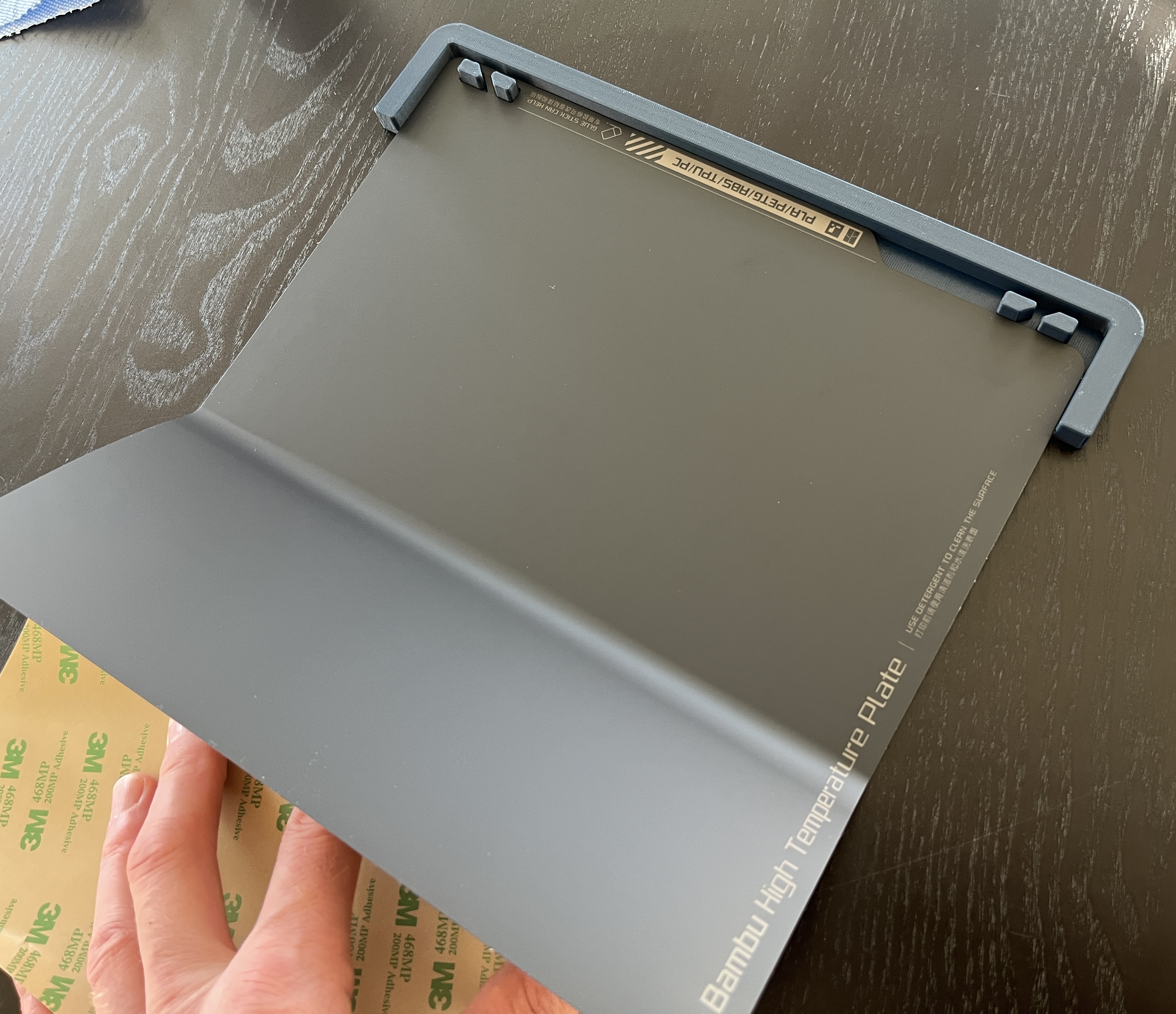 BBL Build Plate Label Film Sheet Fixture Alignment Tool
