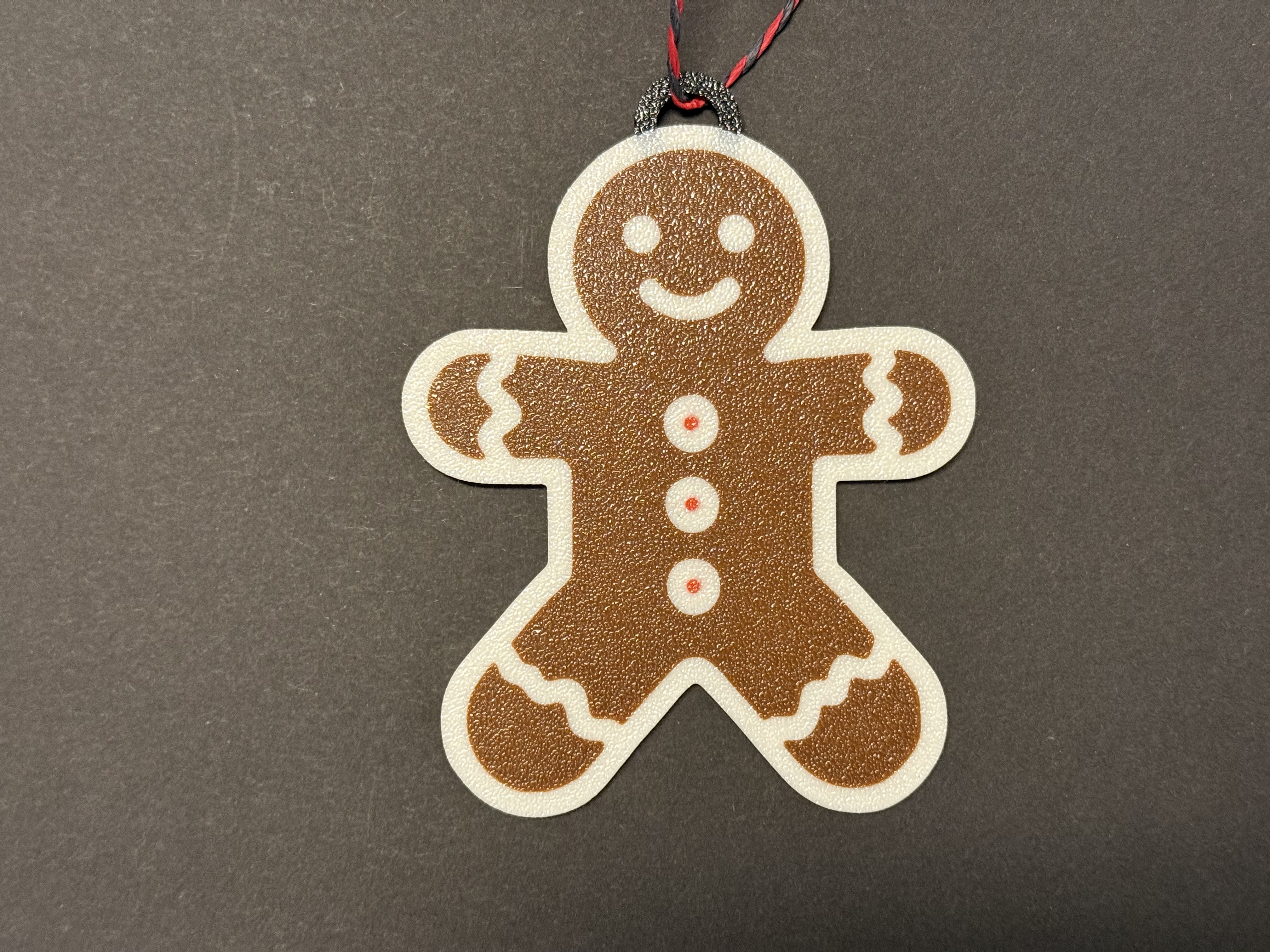 Miniatura 2 do modelo 3D Gingerbread men