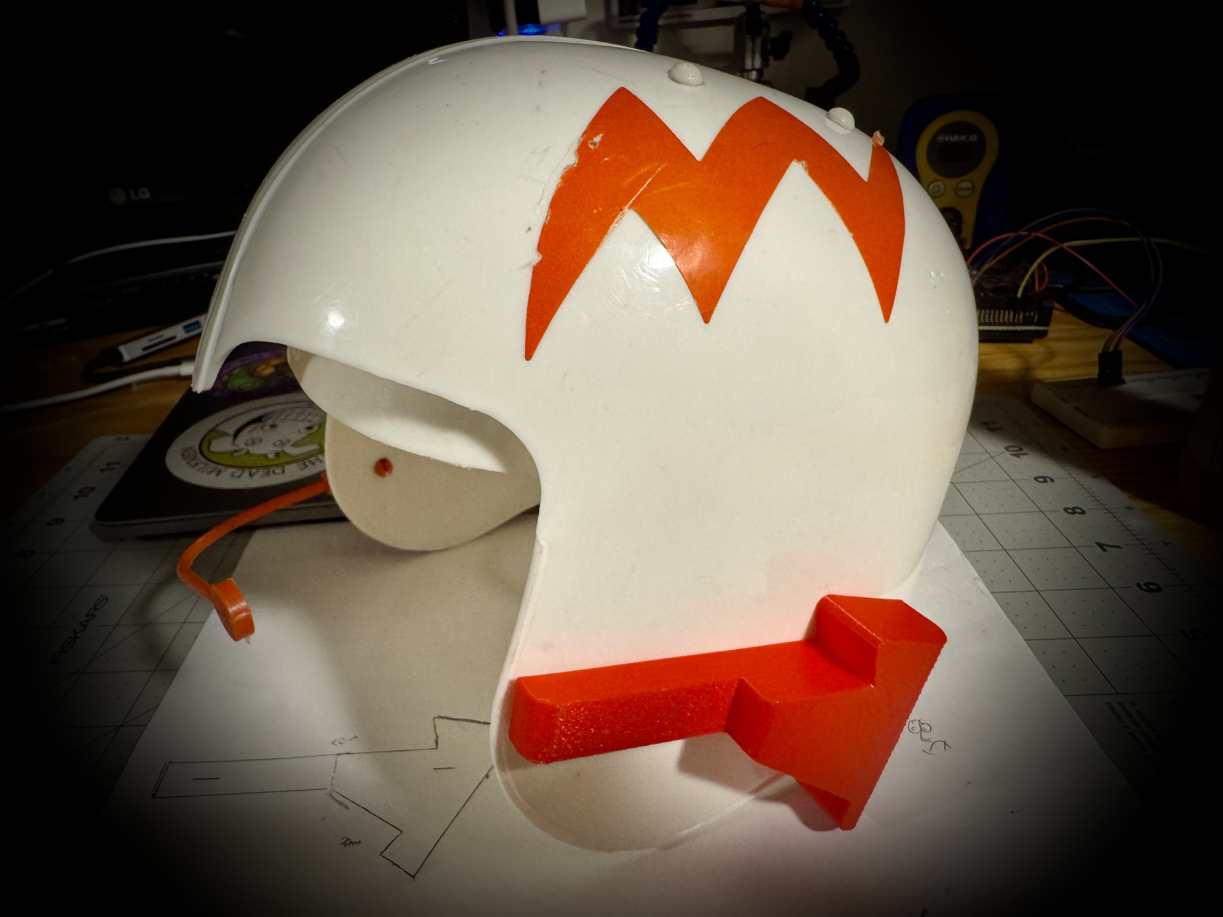 HG Toys Buck Rogers Helmet Greebly
