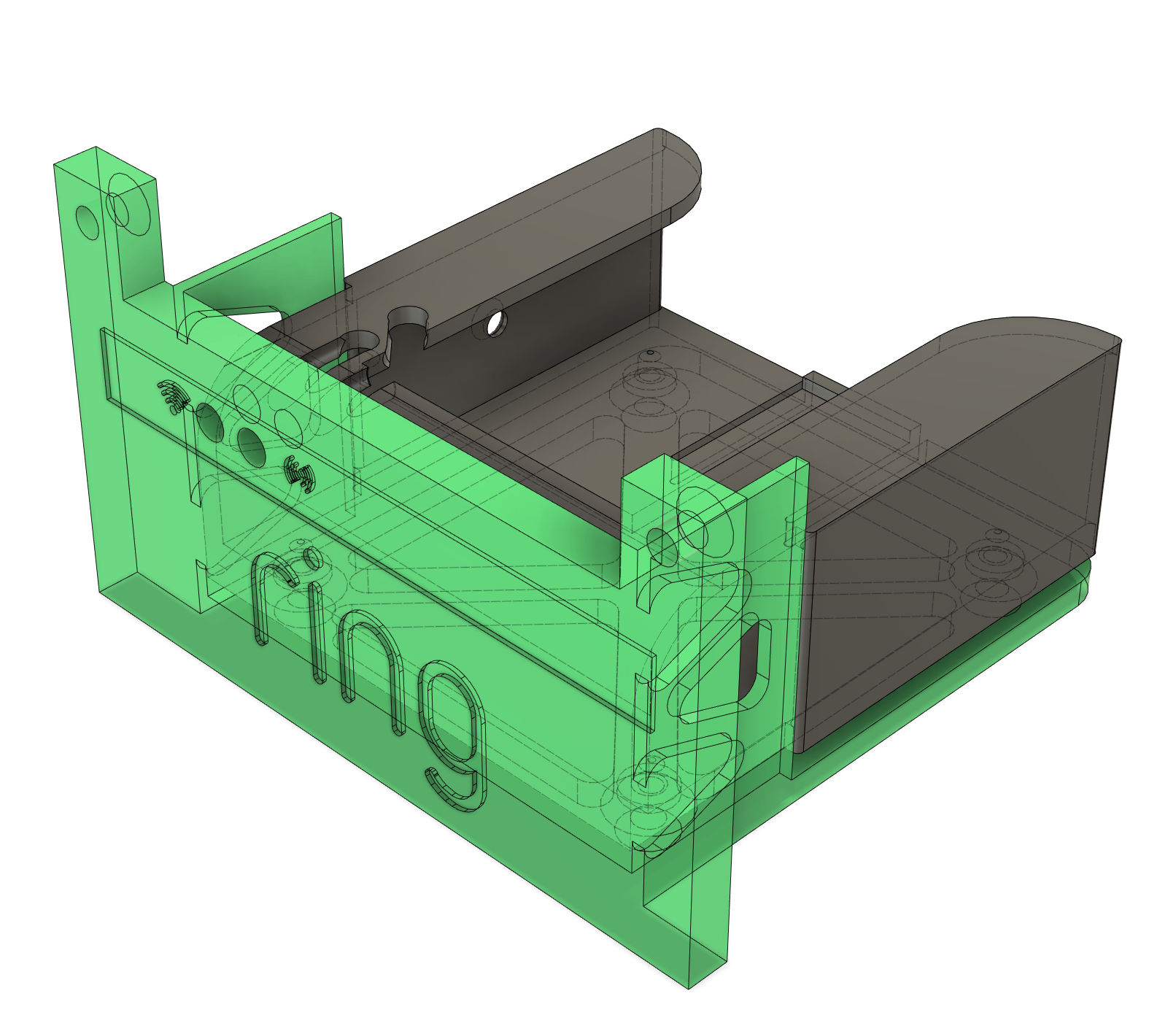 Ring Bridge - 2U Rack Module Mount