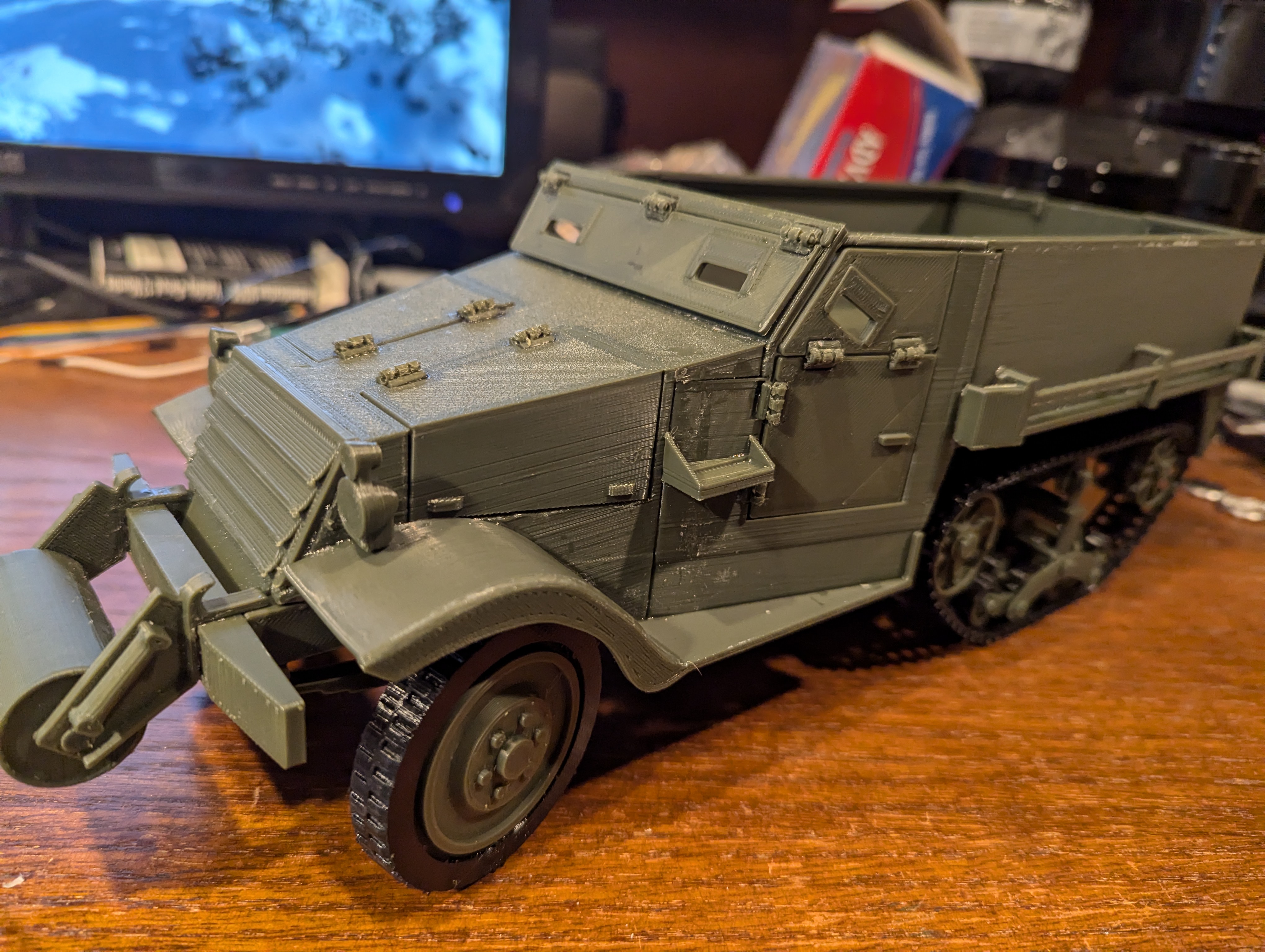 Another M3 Halftrack Truck 1/20 scale