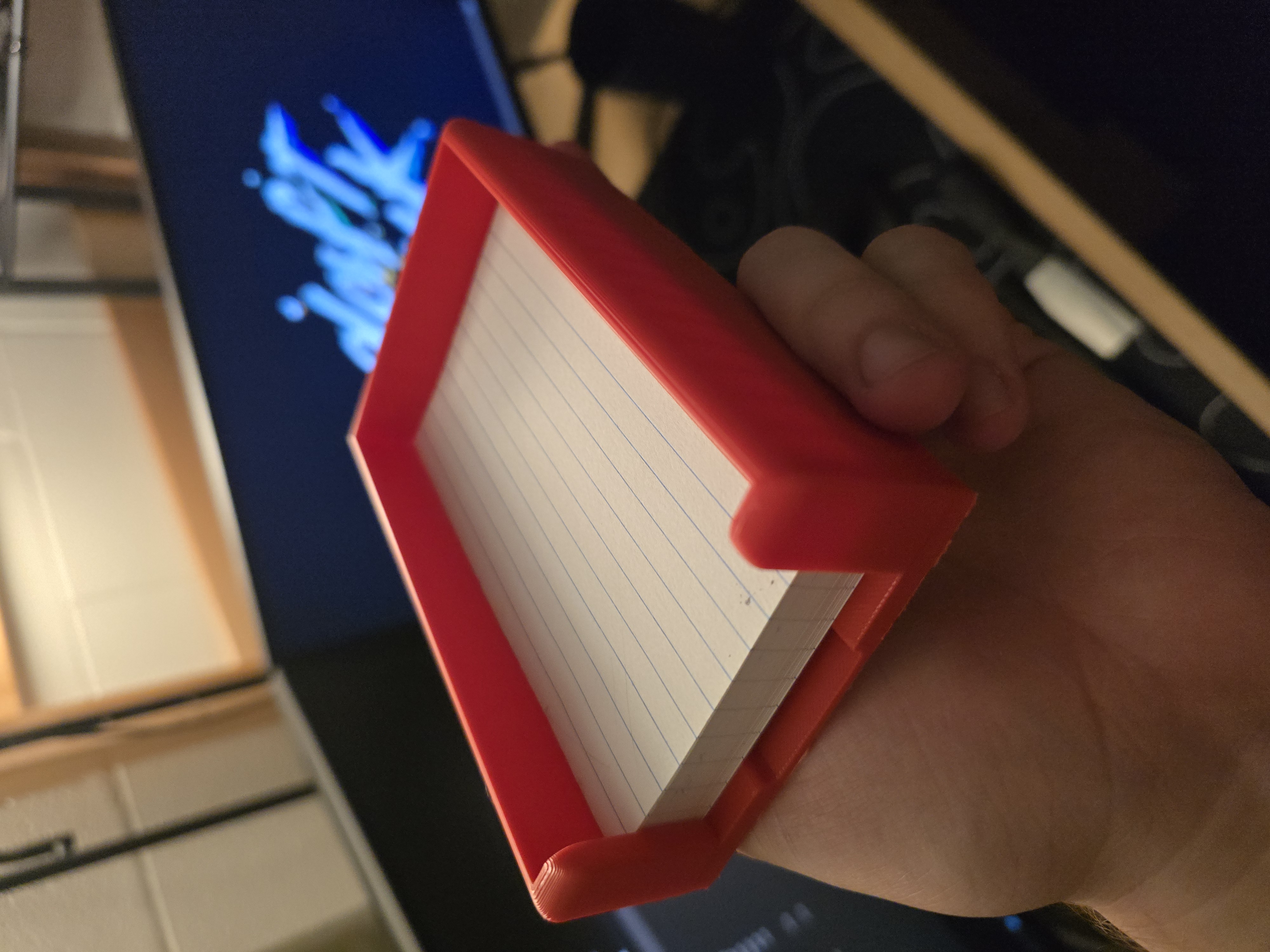 Notecard Holder